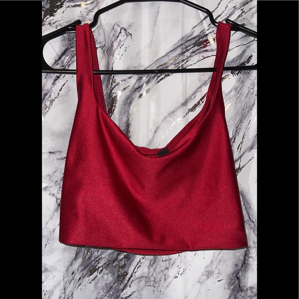 WINDSOR RED CROP TANK & PENCIL SKIRT!!!